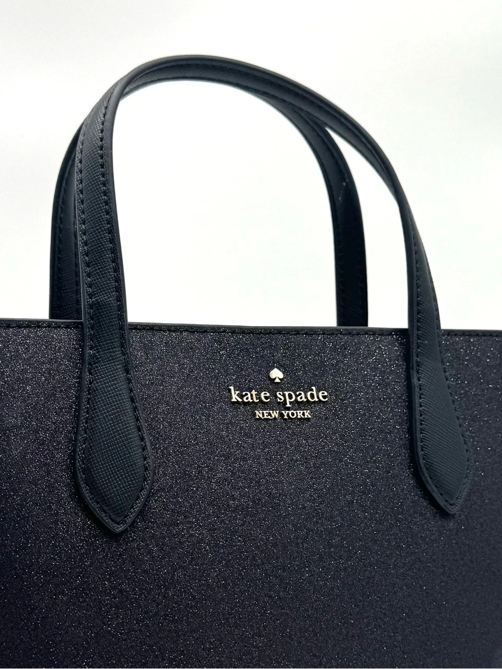 Kate Spade Glimmer Satchel Bag Black